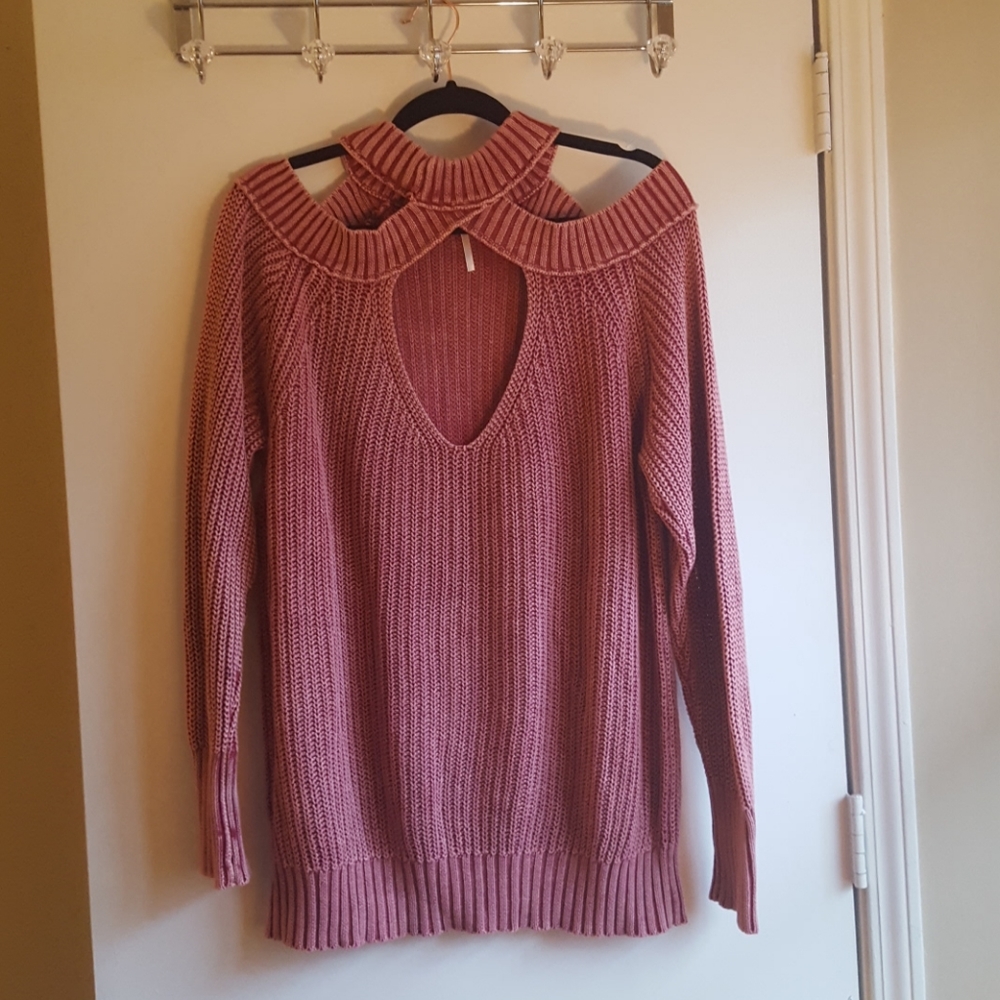 *New* Free People Shoulder Sweater - Picture 5 of 5
